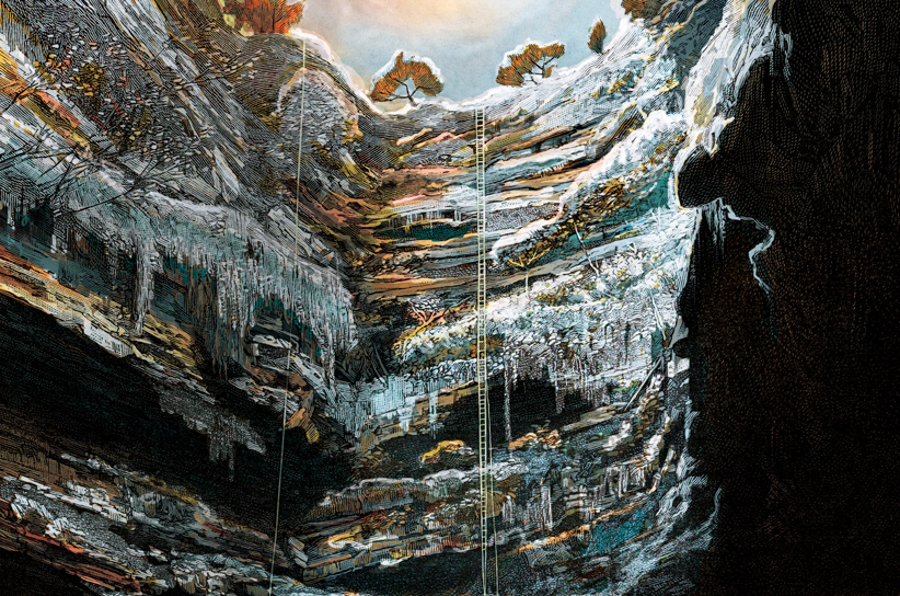 Studio de direction artistique Paris, identité visuelle, design produit, charte Instagram, projet Le Gouffre de Padirac, site touristique par Halley&Co