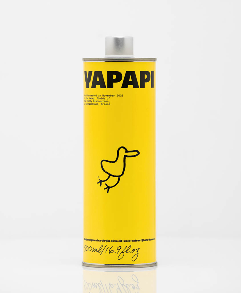 Studio de direction artistique Paris, identité visuelle et packaging, projet Yapapi, producteur d'huile d'olive grecque par Halley&Co