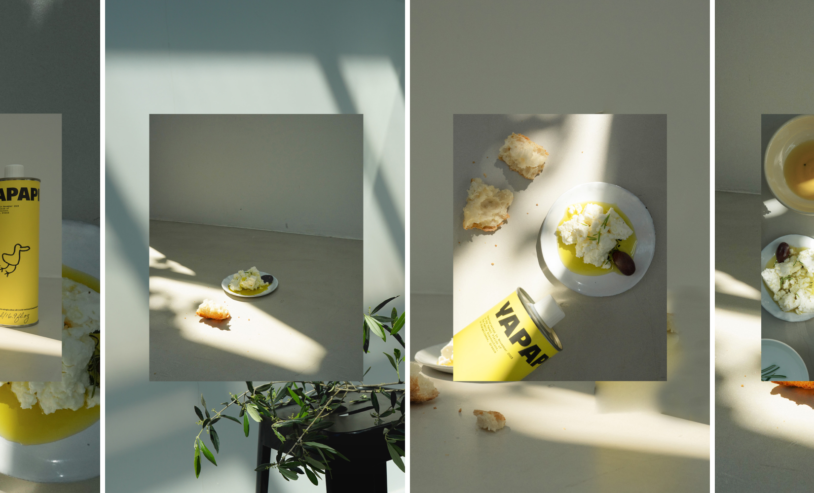 Studio de direction artistique Paris, identité visuelle et packaging, projet Yapapi, producteur d'huile d'olive grecque par Halley&Co