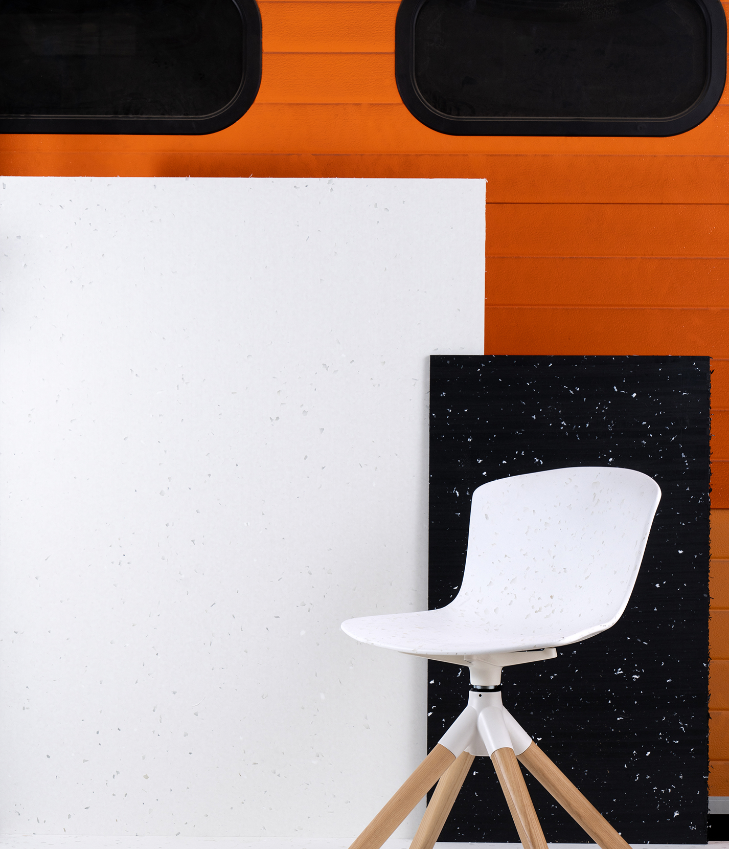 Studio de direction artistique Paris, création et production de contenus, projet Jim&Marius by Moore design, mobilier par Halley&Co