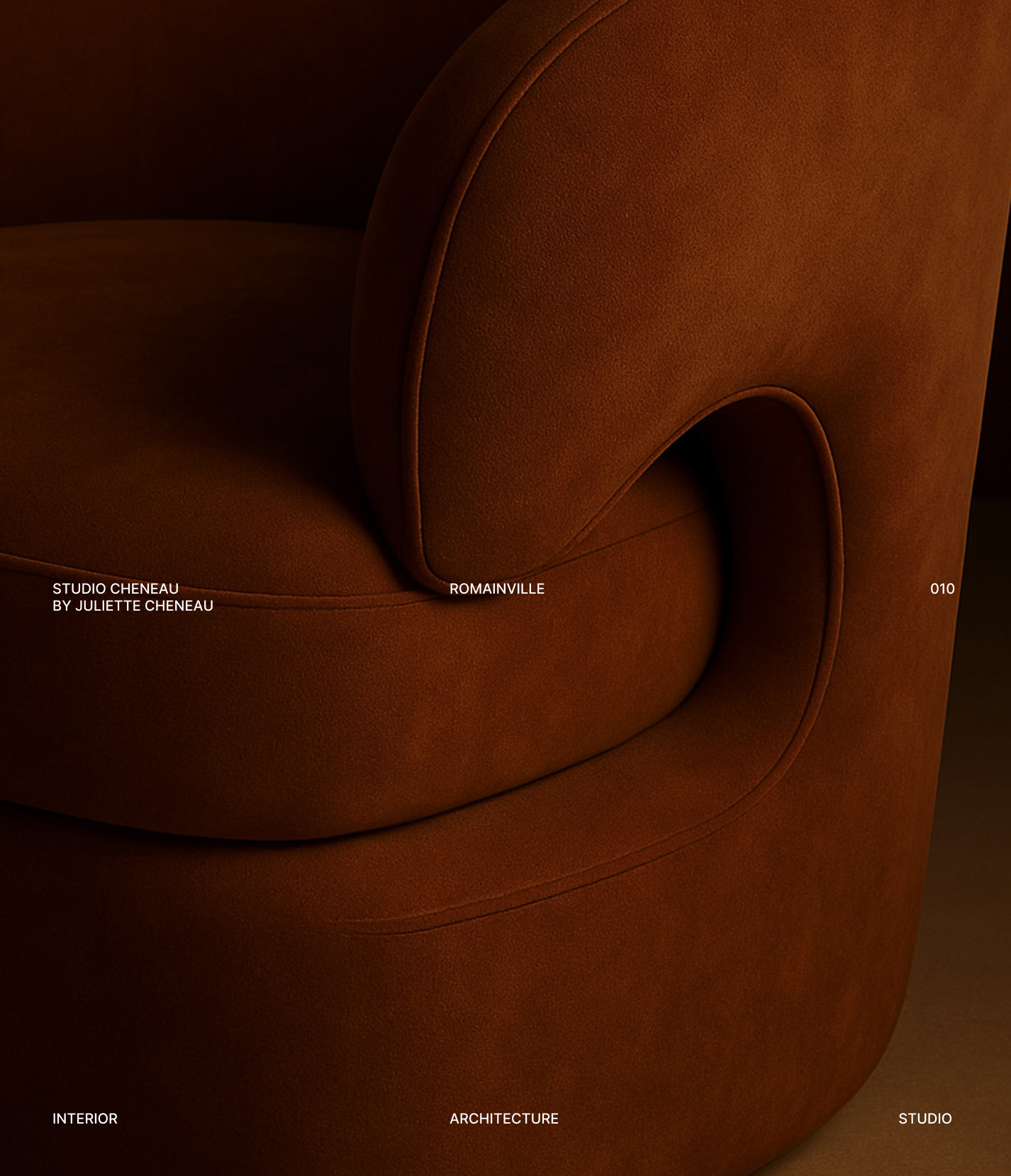 Studio de direction artistique Paris, identité visuelle de l'agence d'architecture intérieure Studio Cheneau par Halley&Co - Extrait de la charte graphique