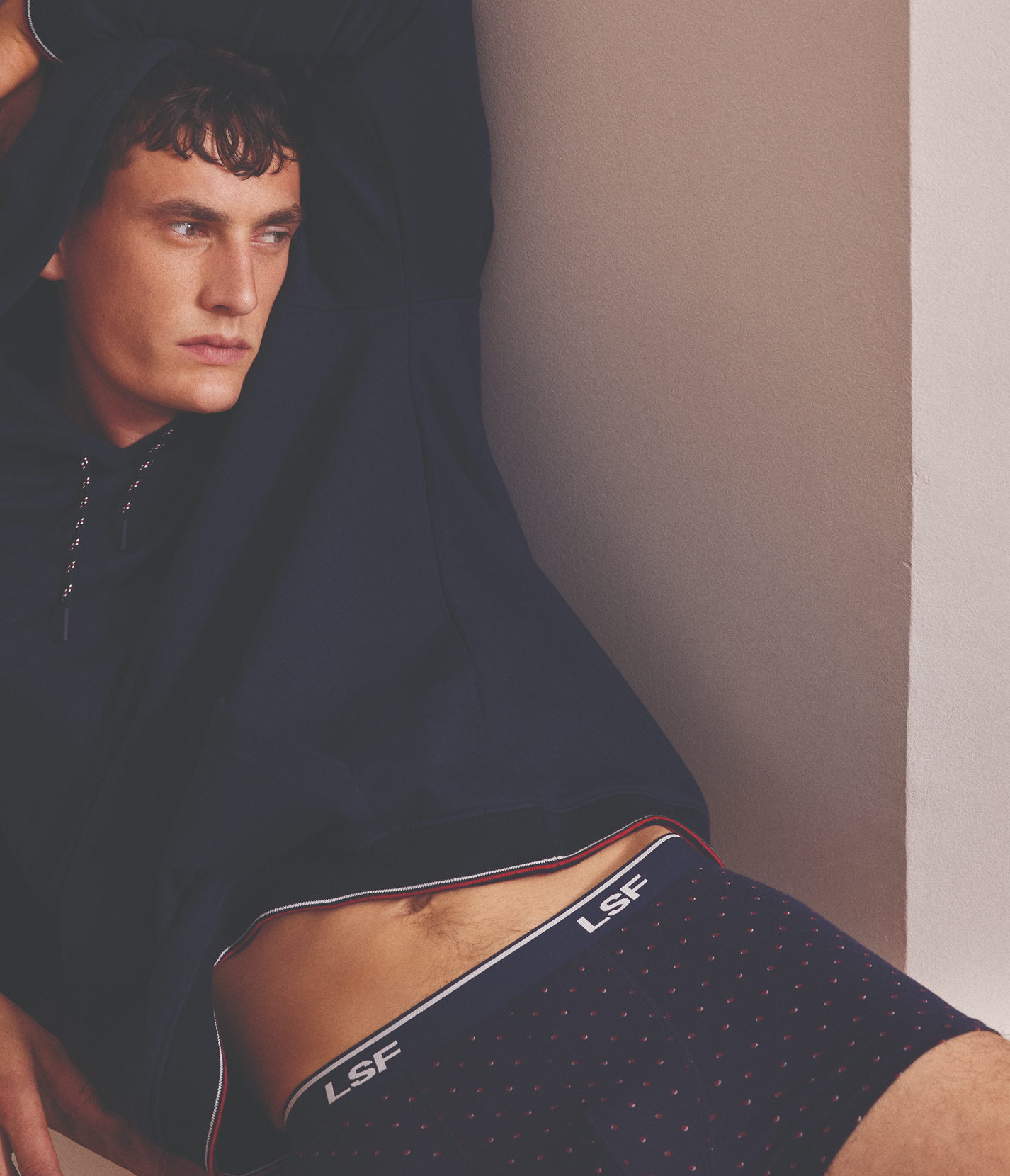 Studio de direction artistique Paris, création et production de contenus, projet Le Slip Français, sous-vêtements pour hommes par Halley&Co