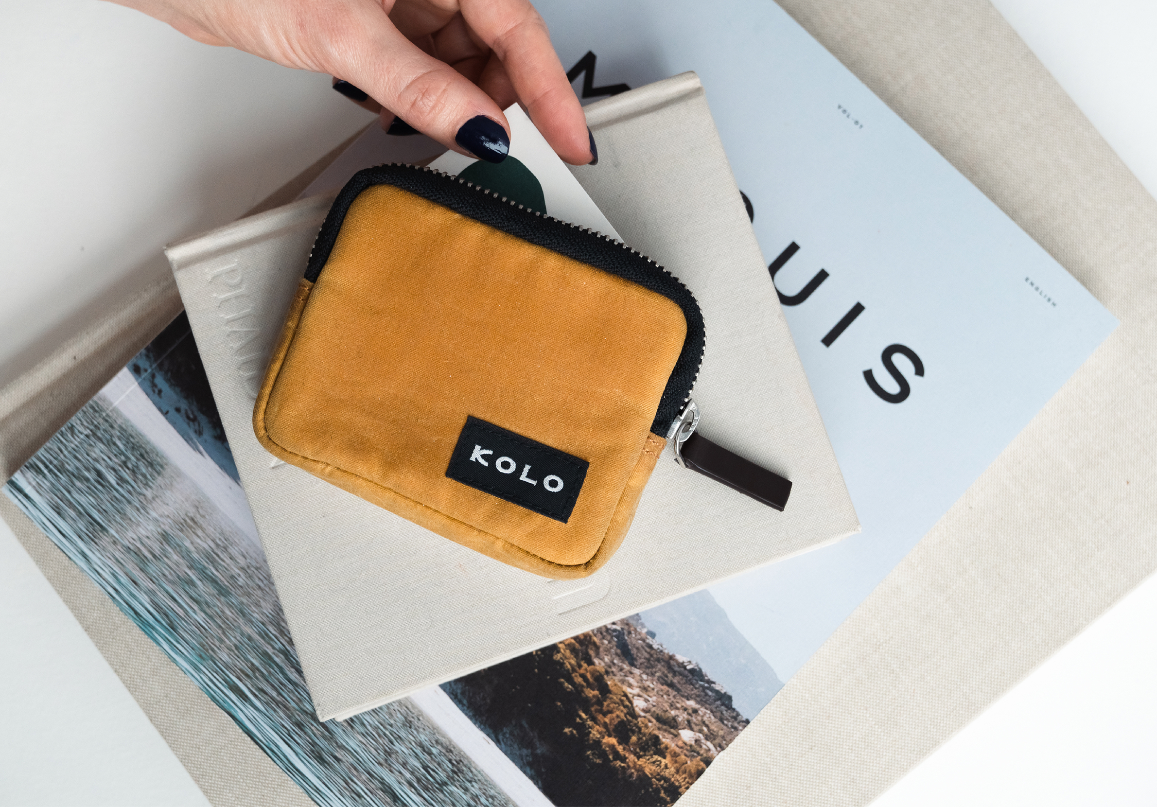 Studio de direction artistique Paris, packaging, projet Kolo by Top Drawer, accessoires, USA par Halley&Co