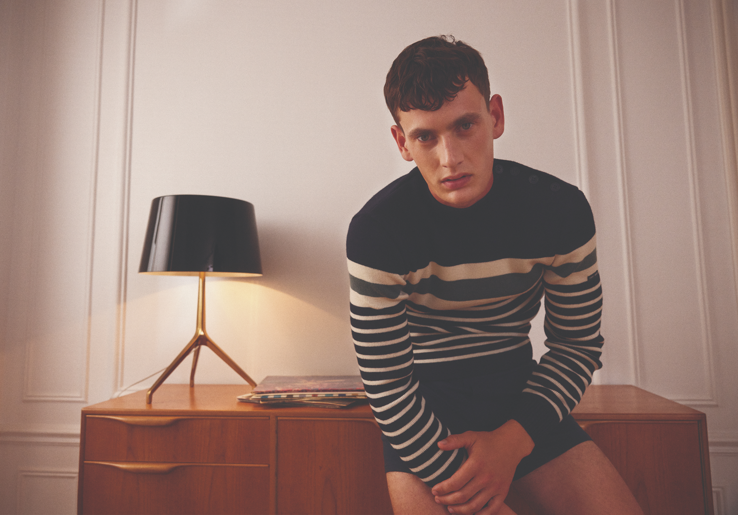 Studio de direction artistique Paris, création et production de contenus, projet Le Slip Français, sous-vêtements pour hommes par Halley&Co